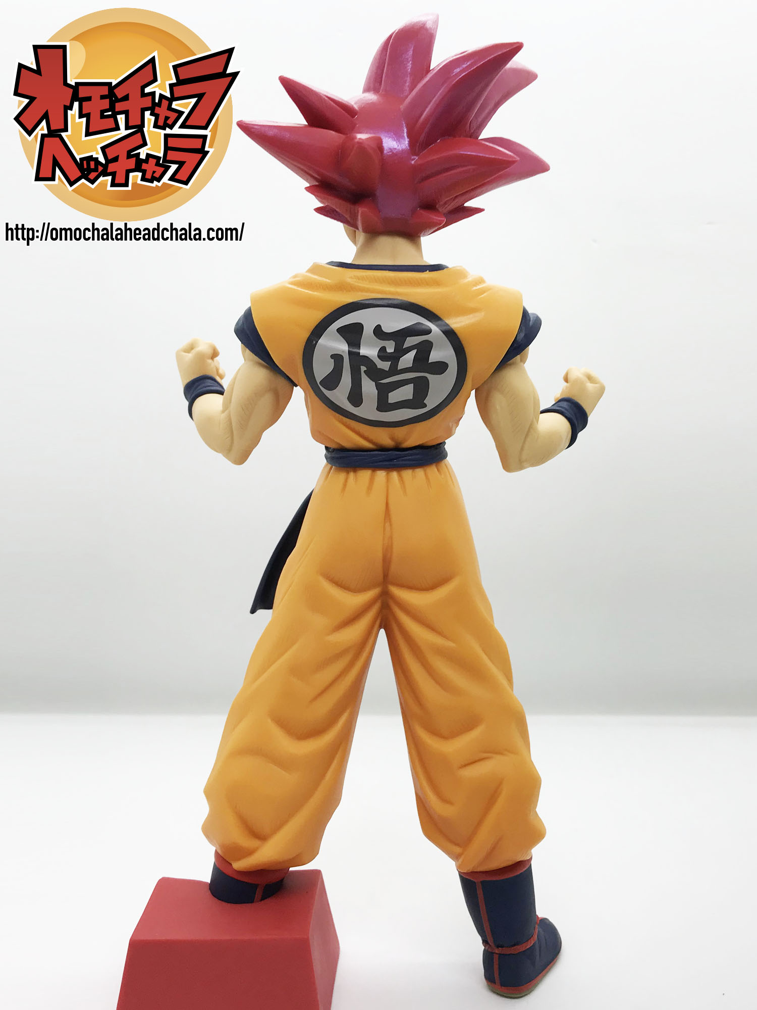 Goku Super Saiyan God ของแท้ JP แมวทอง - Choukoku Buyuuden Banpresto [โมเดลดราก้อนบอล]