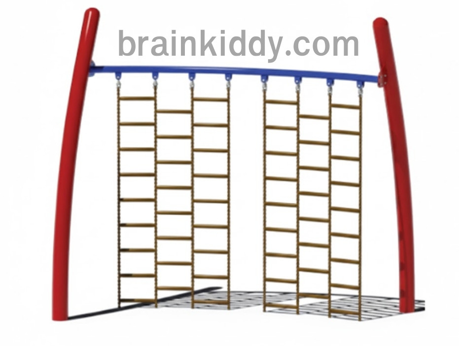 ปีนป่ายกำแพงโซ่เสาโค้ง เครื่องเล่นสนาม กลางแจ้ง เหล็ก ,บาร์โหน ตั้งพื้น ,ปีนป่าย,ของเล่น สั่งทำ 10-20 วัน ขนาด10x200x200 ซม.