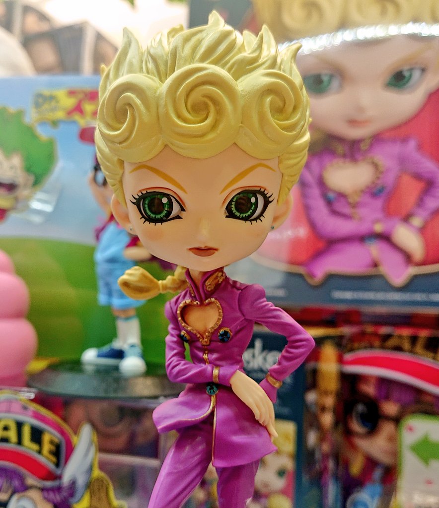 Giovanna ของแท้ JP - Q Posket Banpresto [โมเดล JoJo]
