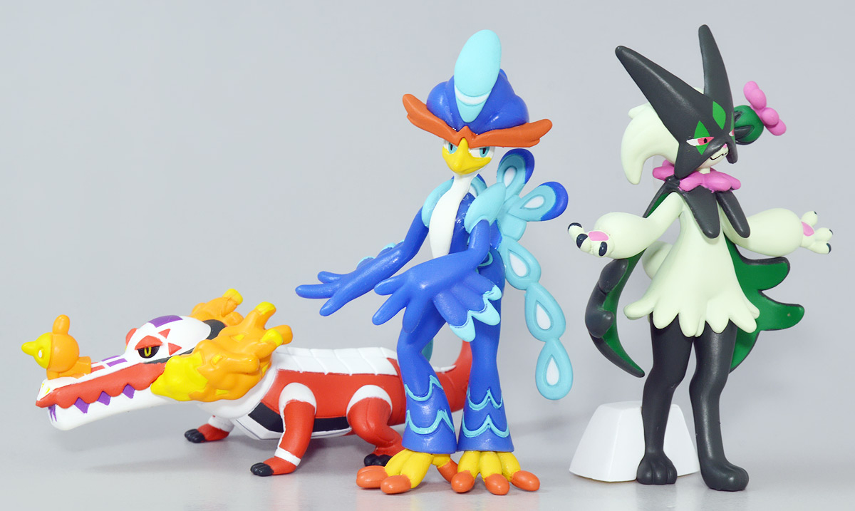 Quaquaval ของแท้ JP - Monster Collection Takara Tomy [โมเดลโปเกมอน]