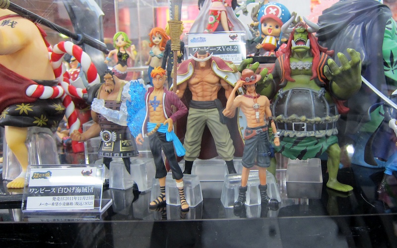 Whitebeard Pirate Set ของแท้ JP แมวทอง - Super Modeling Soul Bandai [โมเดลวันพีช] (7 ตัว)