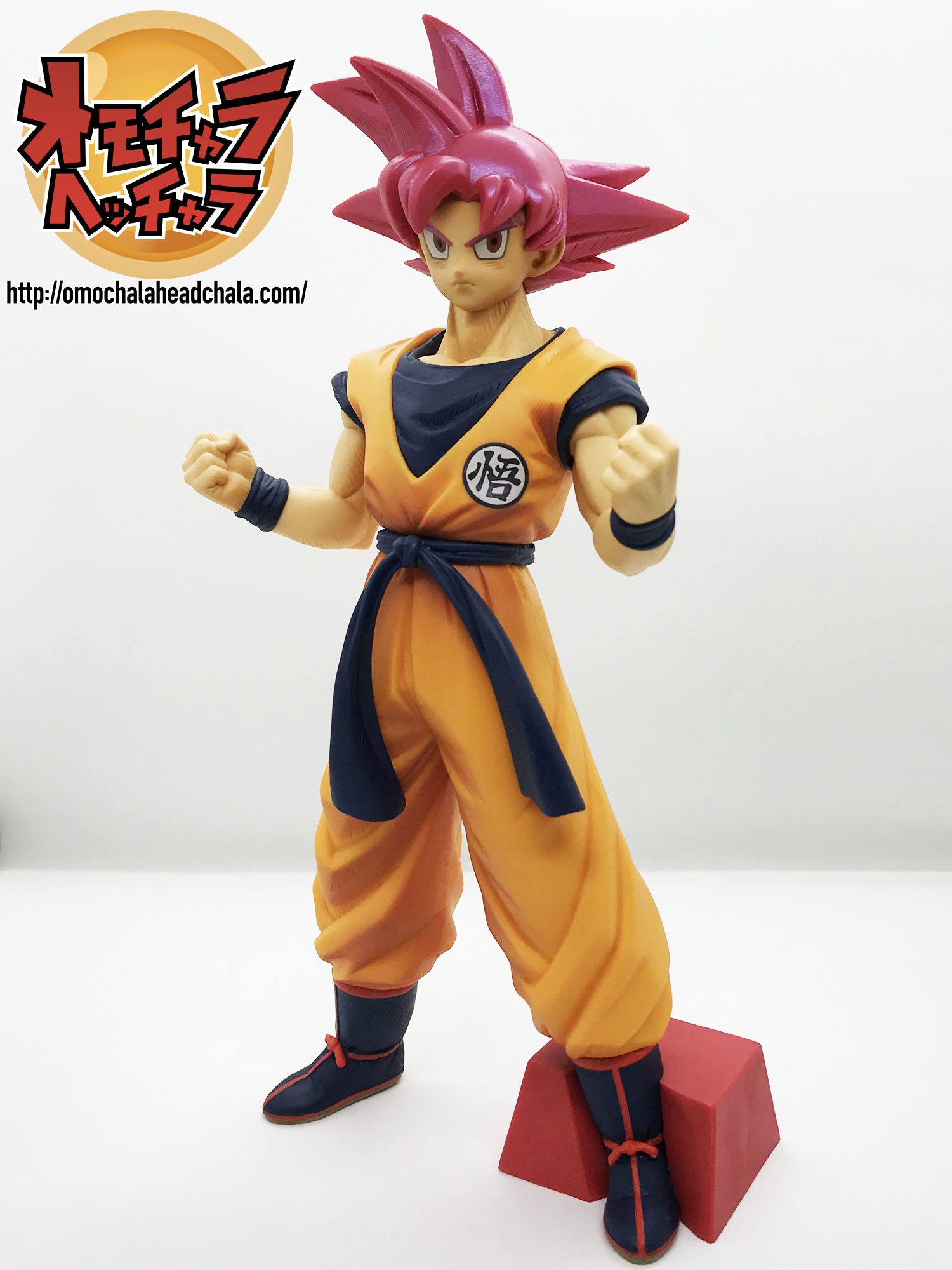Goku Super Saiyan God ของแท้ JP แมวทอง - Choukoku Buyuuden Banpresto [โมเดลดราก้อนบอล]