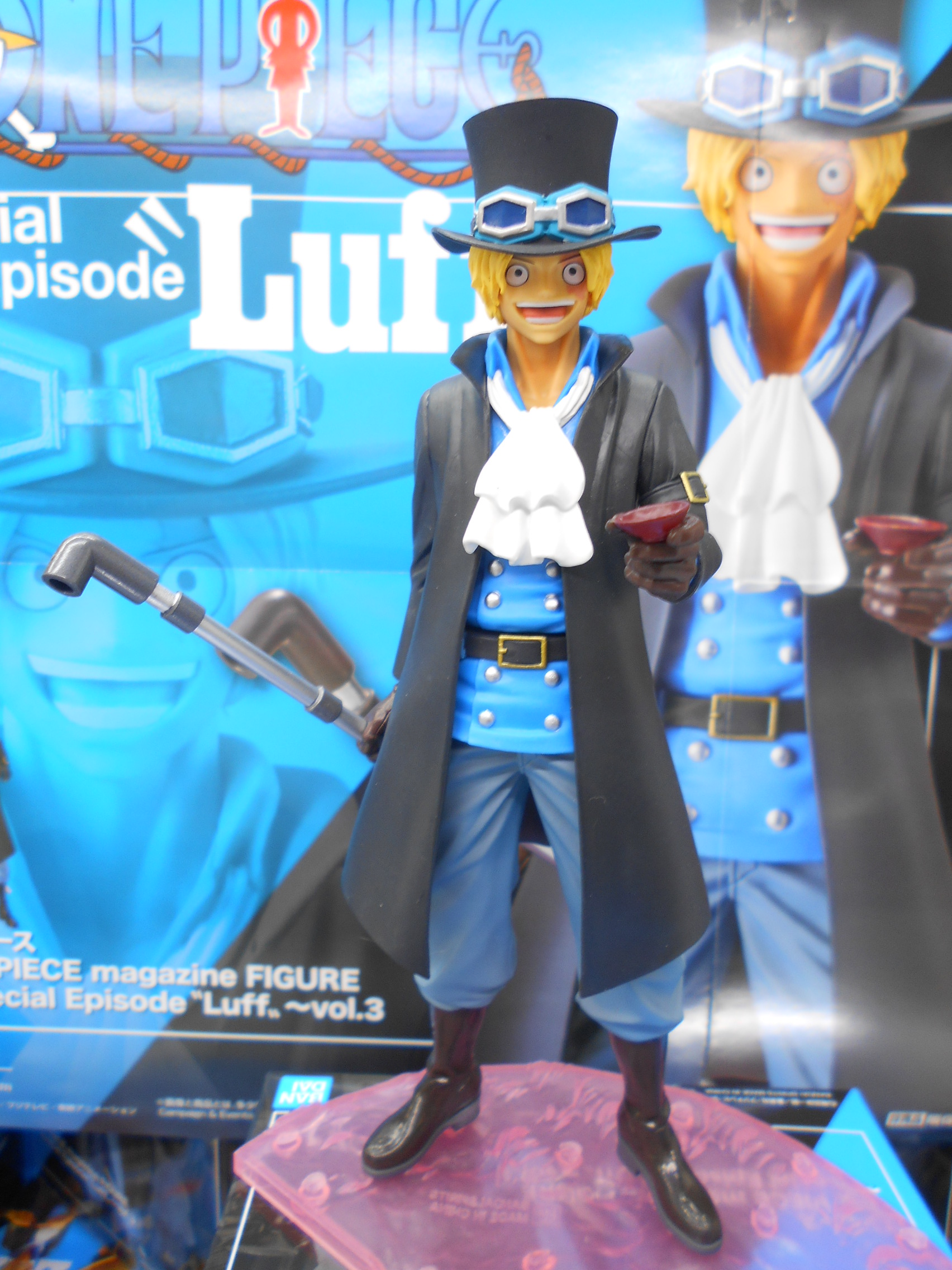 Sabo ของแท้ JP แมวทอง - Magazine Figure Banpresto [โมเดลวันพีช]