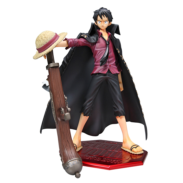 Luffy Strong World ของแท้ JP แมวทอง - POP Megahouse [โมเดลวันพีช]