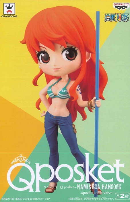 Nami ของแท้ JP แมวทอง - Q Posket Banpresto [โมเดลวันพีช]