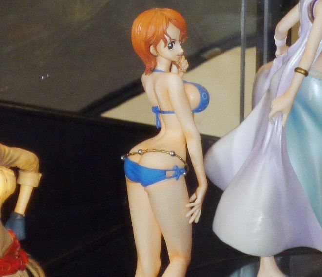 Nami ของแท้ JP แมวทอง - Girls Snap Collection Banpresto [โมเดลวันพีช]