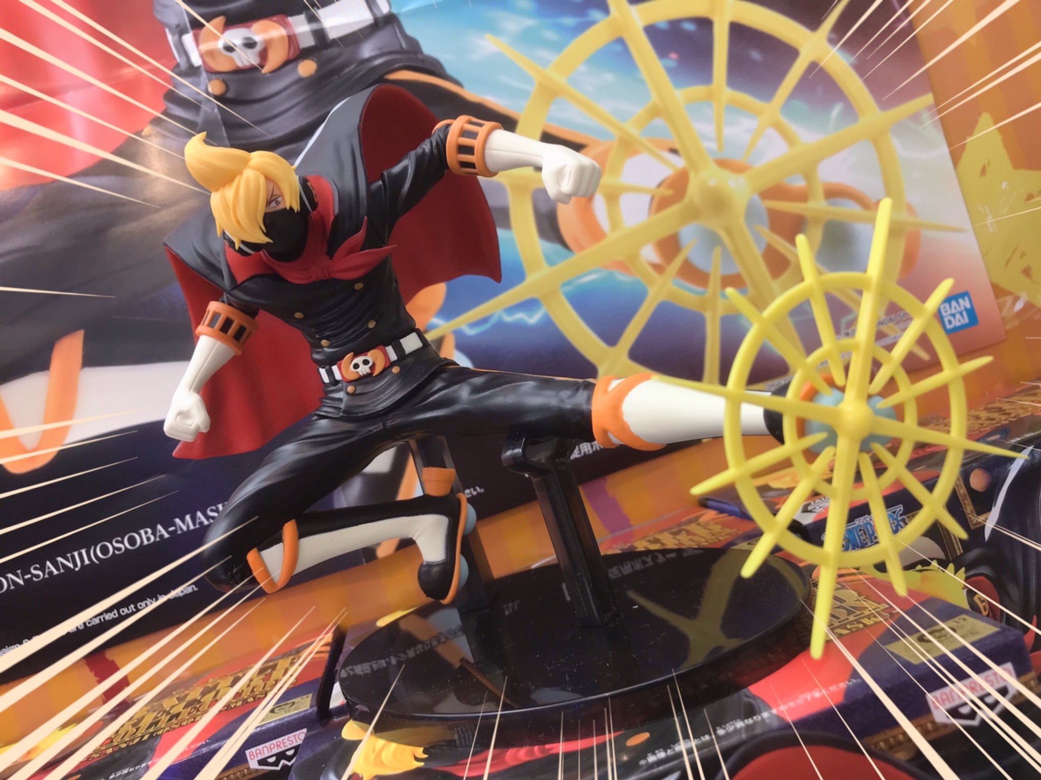 Sanji Germa ของแท้ JP แมวทอง - Battle Record Collection Banpresto [โมเดลวันพีช]