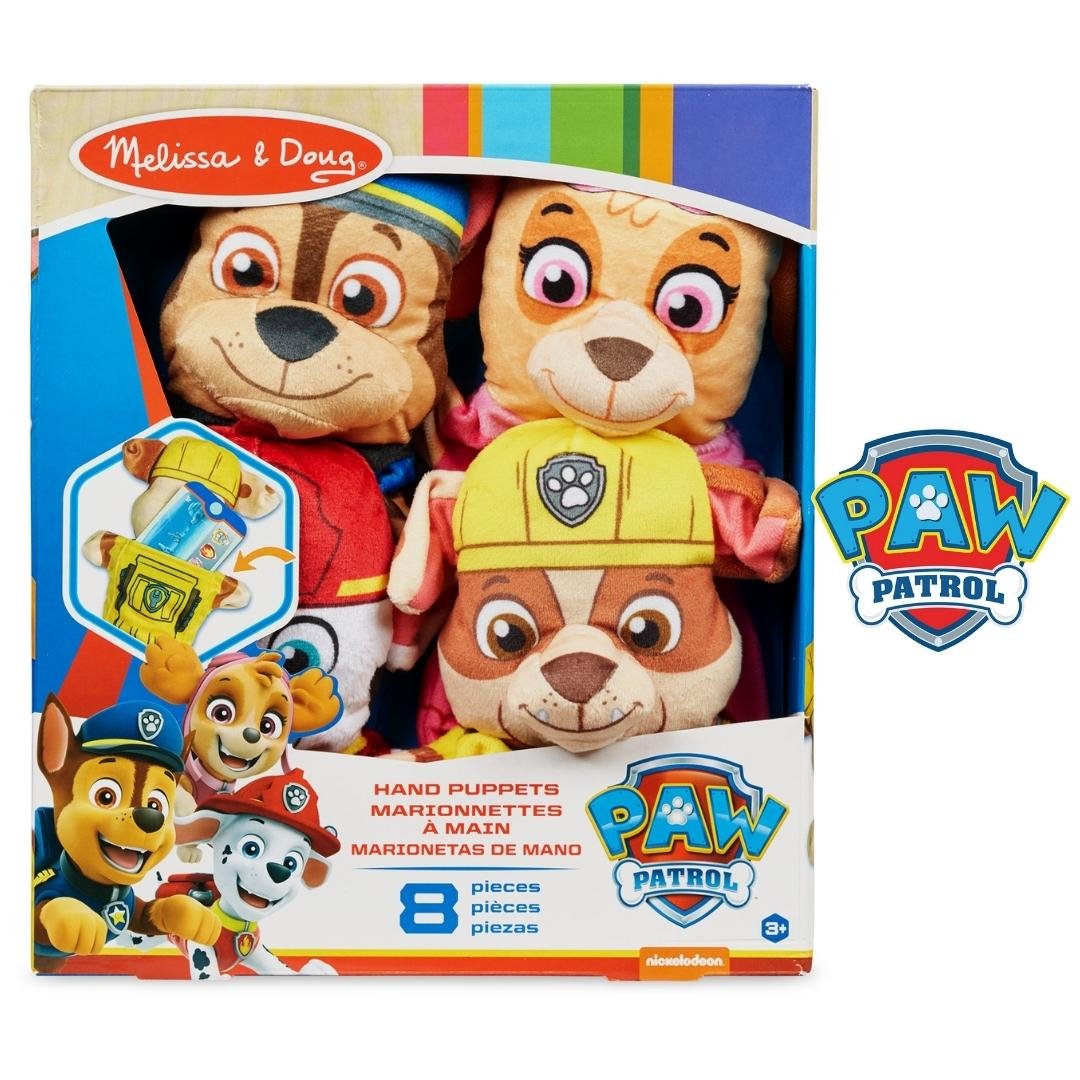 หุ่นมือเด็ก PAW Patrol ของเล่นเสริมพัฒนาการเด็ก เสริมทักษะการเรียนรู้ สื่อการสอนอนุบาล พร้อมส่ง