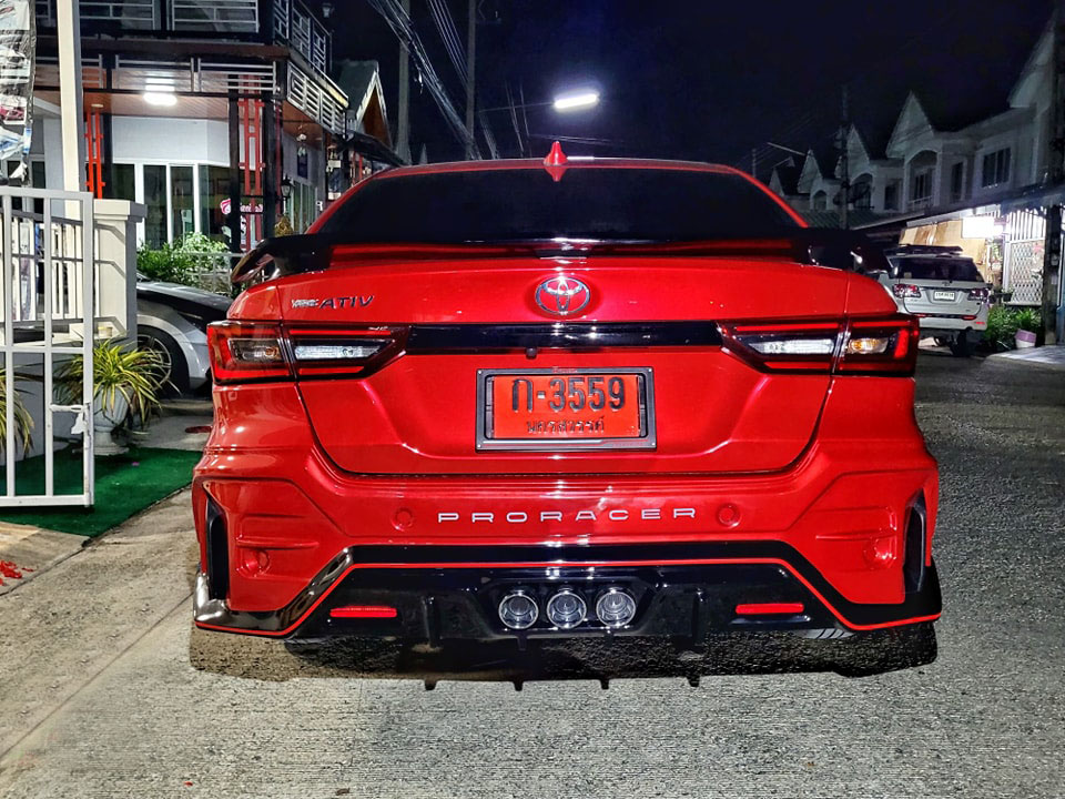 PRORACER VS Toyota Yaris Ativ 4D 2022-On [แบบนี้ซิไม่มีใครเหมือนเรา!]