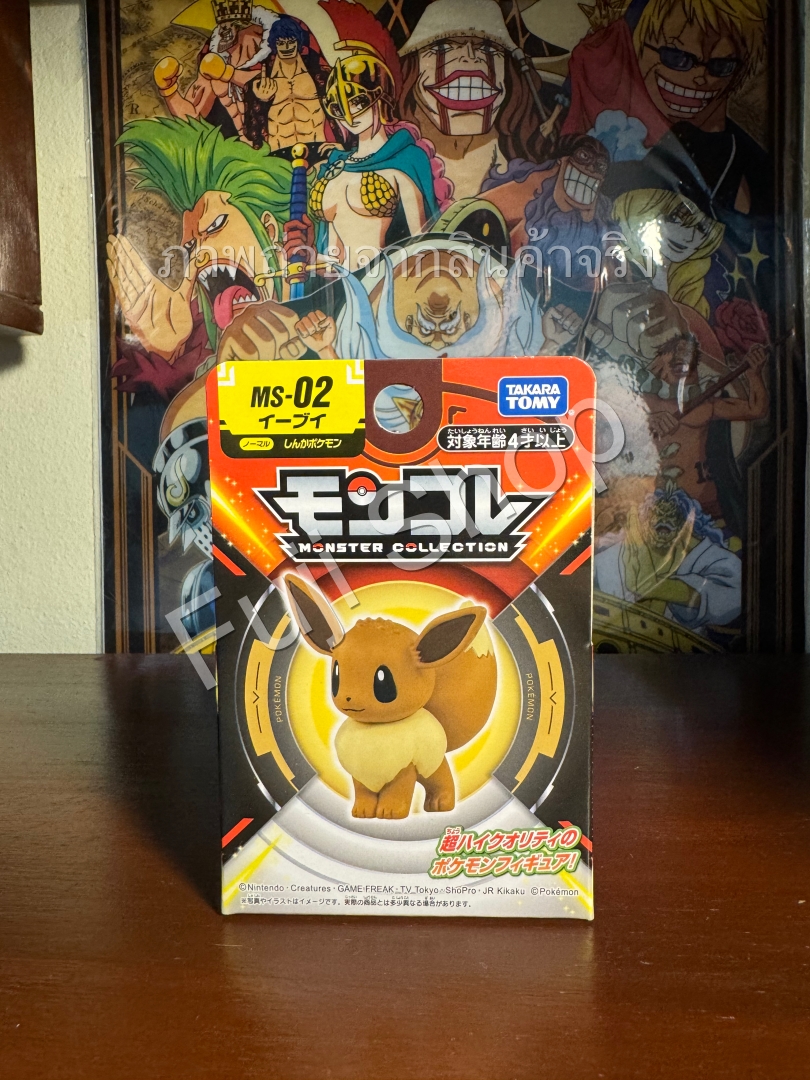 Eevee ของแท้ JP - Monster Collection Takara Tomy [โมเดลโปเกมอน]