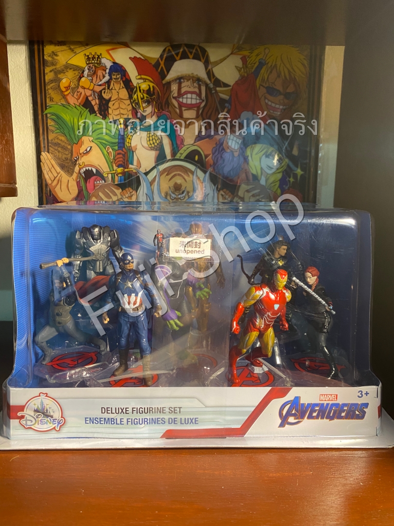 Avengers ของแท้ JP - Deluxe Figurine Set Disney [โมเดล Marvel] (9 ตัว)