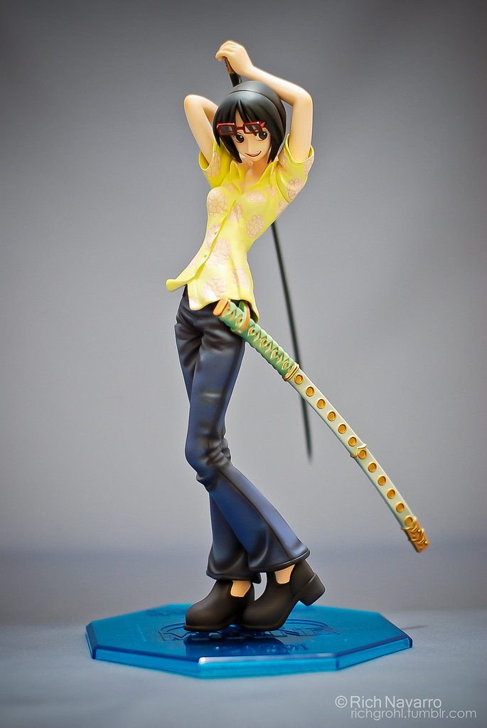 Tashigi ของแท้ JP แมวทอง - POP NEO Megahouse [โมเดลวันพีช]