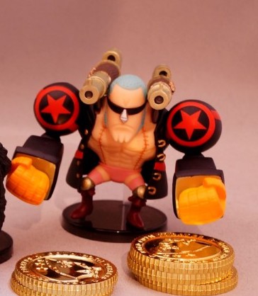 Franky Film Z ของแท้ JP แมวทอง - WCF Banpresto [โมเดลวันพีช]