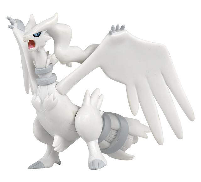 Reshiram ของแท้ JP - Monster Collection Takara Tomy [โมเดลโปเกมอน]