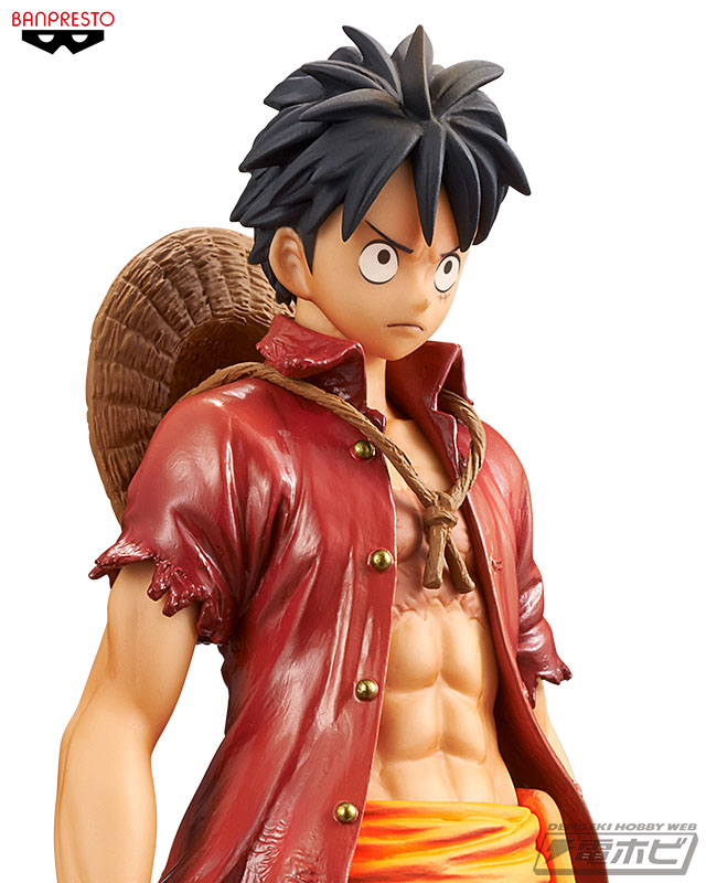 Luffy Stampede ของแท้ JP แมวทอง - Grandline Men Banpresto [โมเดลวันพีช]