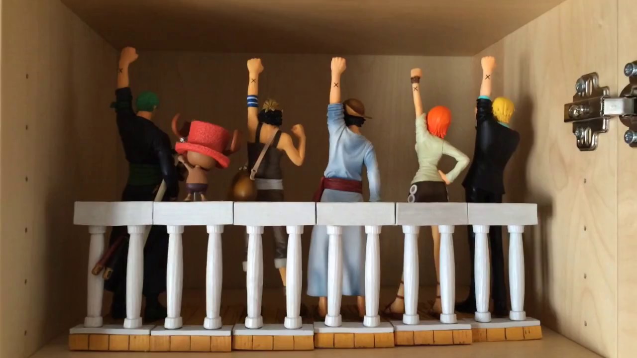 Alabasta Set ของแท้ JP แมวทอง - Dramatic Showcase Banpresto [โมเดลวันพีช] (6 ตัว)