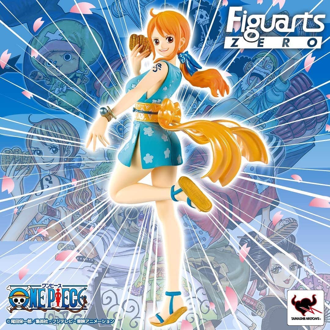 Nami Wano ของแท้ JP แมวทอง - Figuarts Zero Bandai [โมเดลวันพีช]