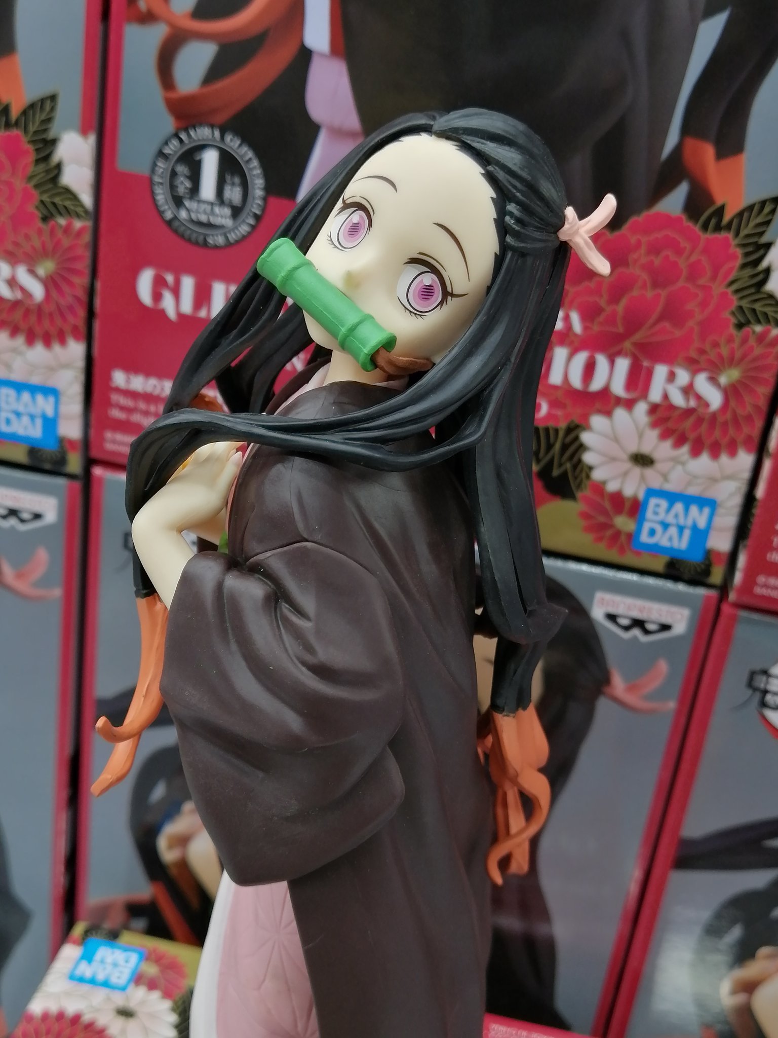 Nezuko ของแท้ JP - Glitter & Glamours Banpresto [โมเดล Demon Slayer]