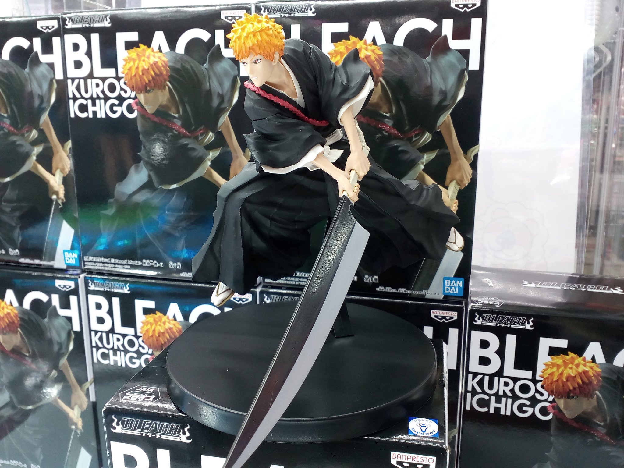 Ichigo ของแท้ JP - Soul Entered Model Banpresto [โมเดล Bleach]
