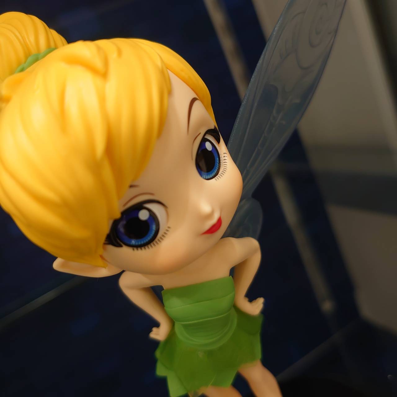 Tinker Bell Leaf Drees - Normal Color ของแท้ JP - Q Posket Banpresto [โมเดล Disney]