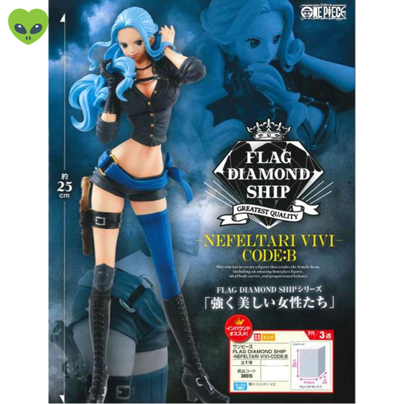 Vivi Code B ของแท้ JP แมวทอง - Flag Diamond Ship Banpresto [โมเดลวันพีช]