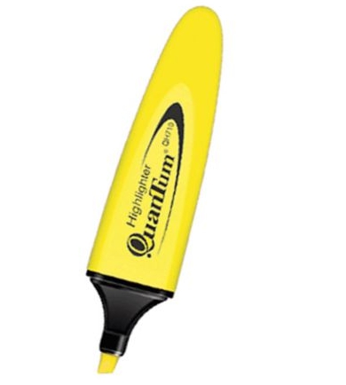 ปากกาเน้นข้อความ [QUANTUM] QH710 เหลือง