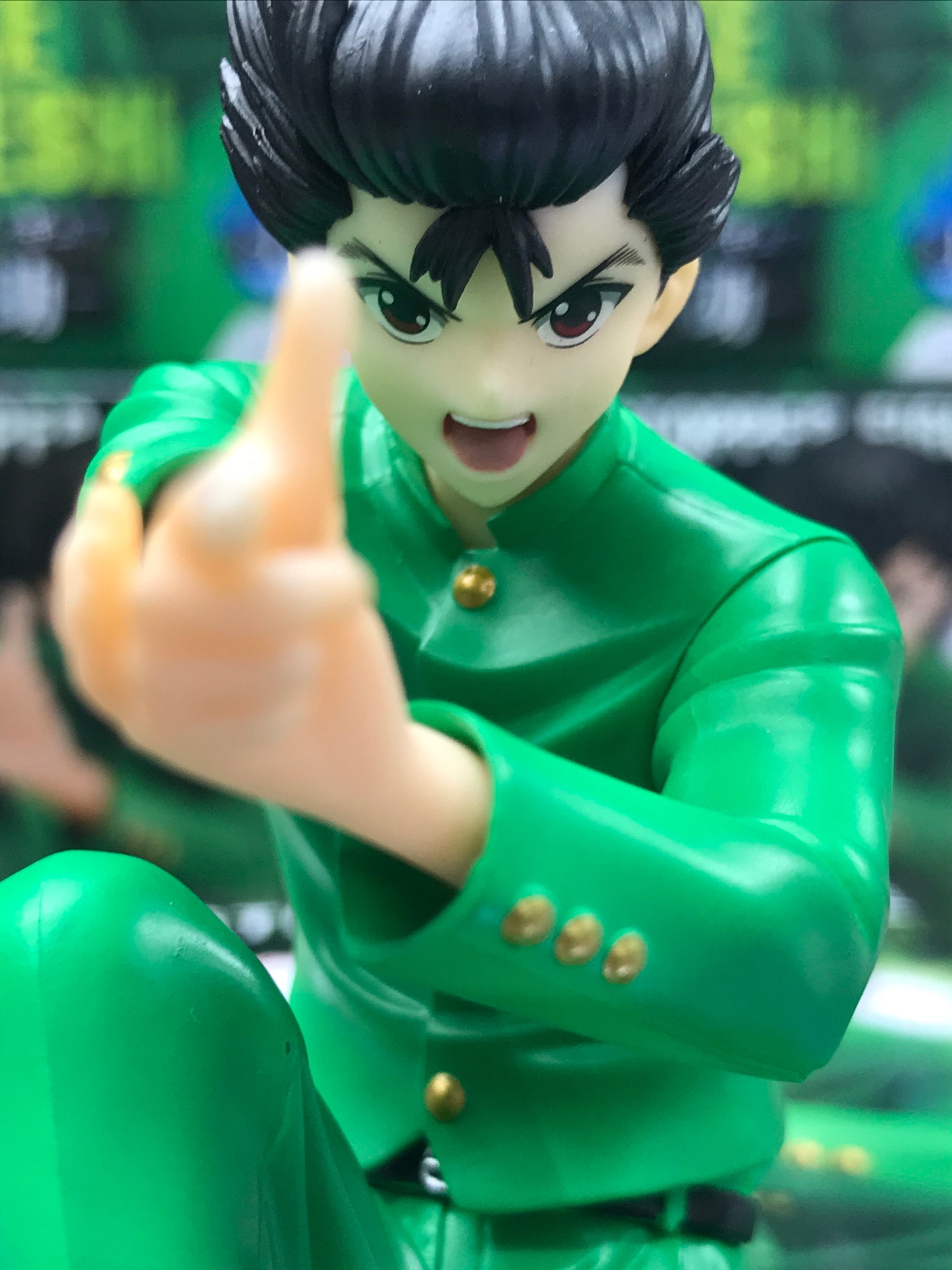 Yusuke ของแท้ JP - Noodle Stopper Figure Furyu [โมเดล YuYu Hakusho]