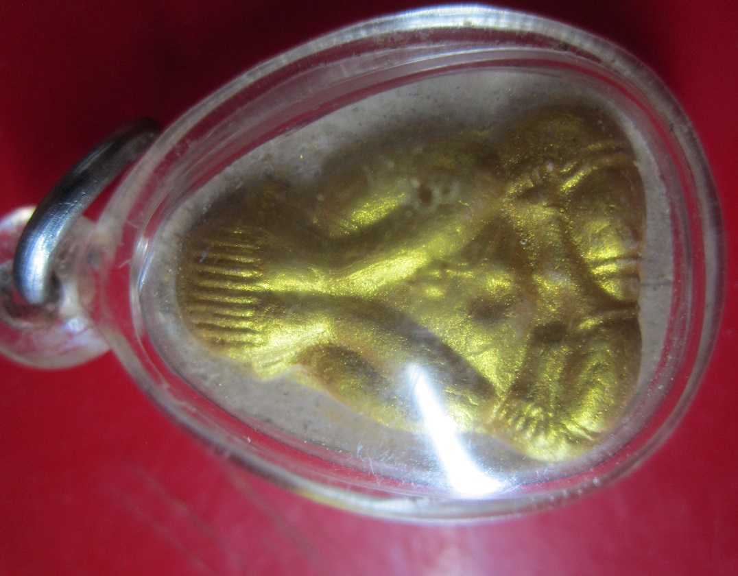 พระปิดตาหน้าทอง วัดสามง่าม จ.นครปฐม ปี2555 สภาพสวยพร้อมอัดกรอบพาสติกพร้อมใช้