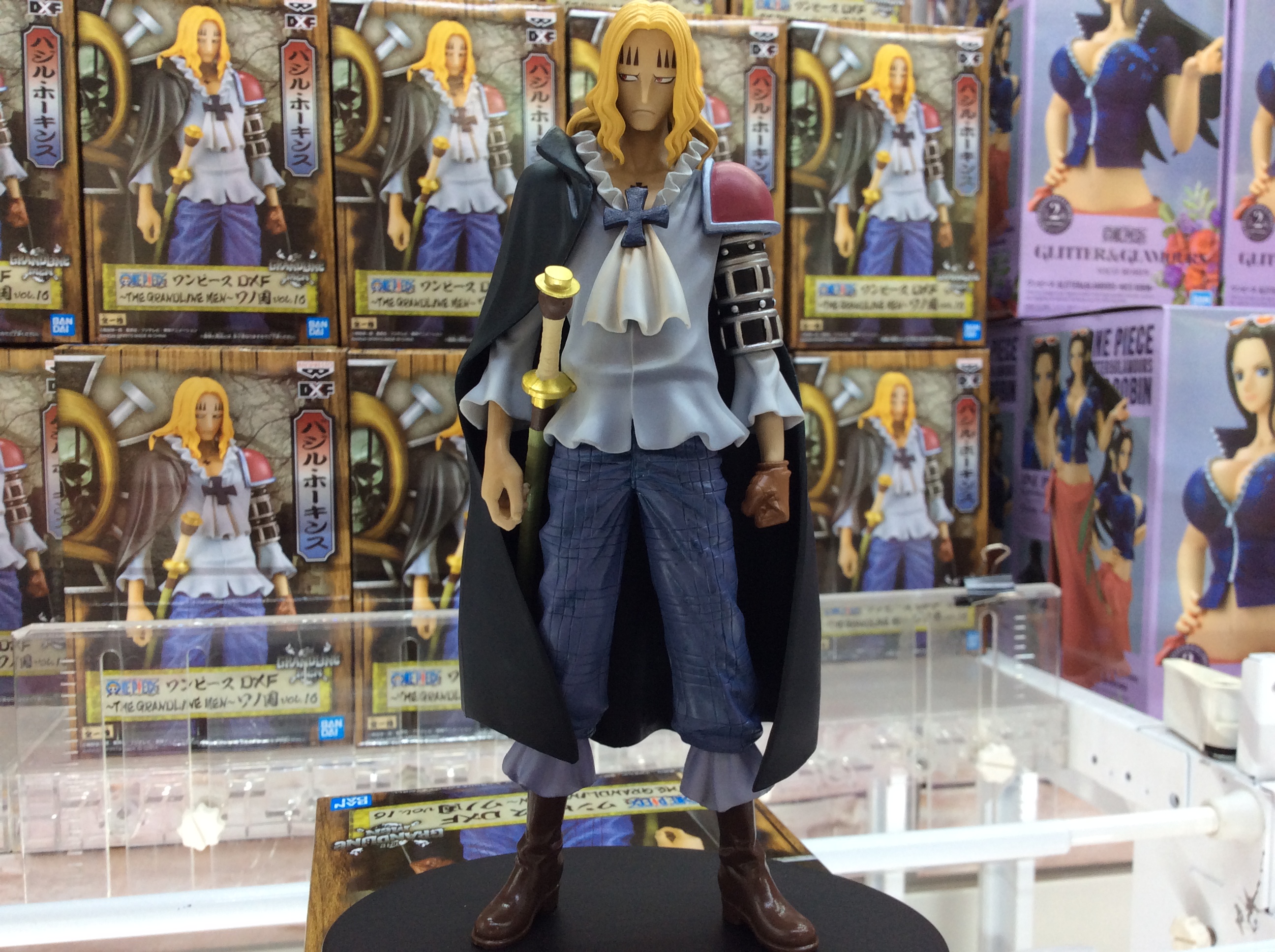 Hawkins Wano ของแท้ JP แมวทอง - Grandline Men Banpresto [โมเดลวันพีช]
