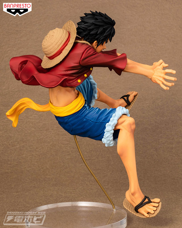 Luffy ของแท้ JP แมวทอง - Maximatic Banpresto [โมเดลวันพีช]