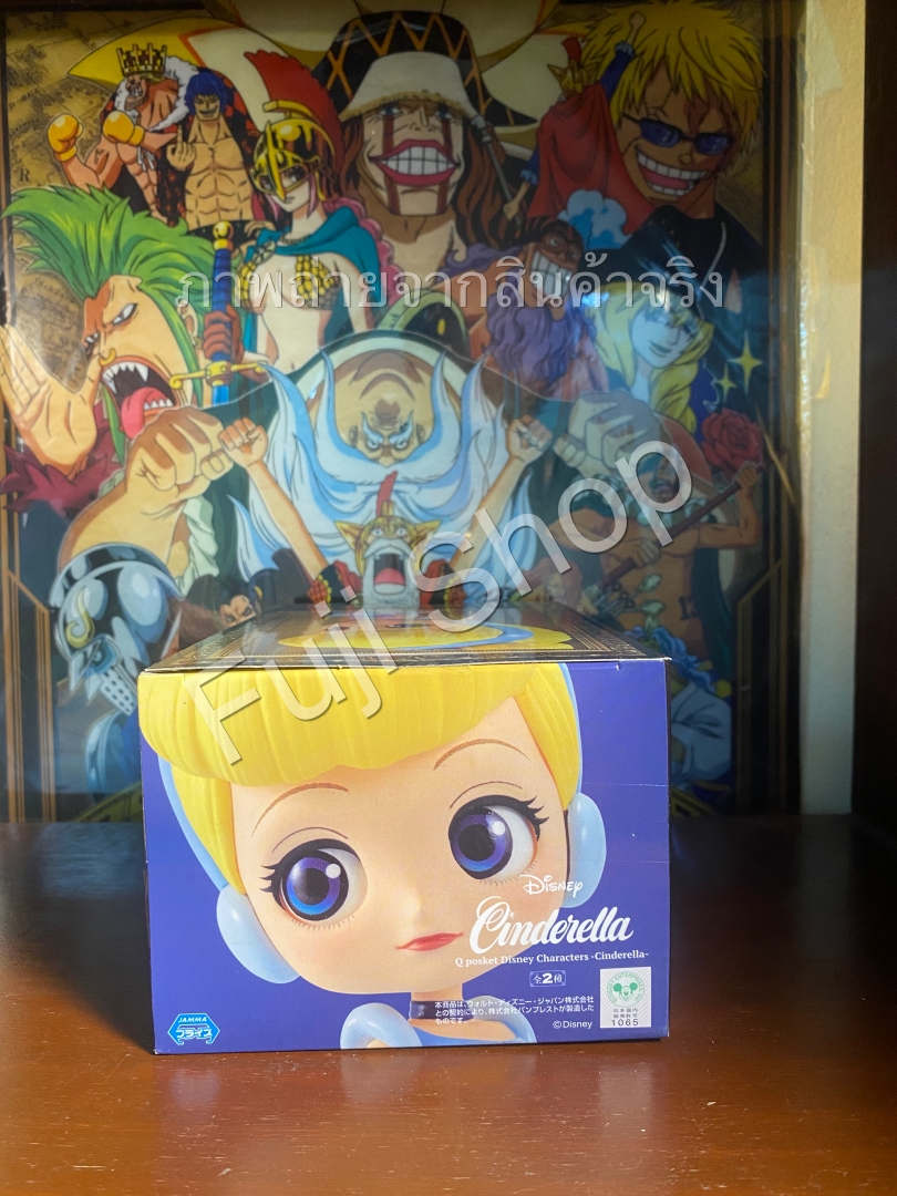 Cinderella - Normal Color ของแท้ JP - Q Posket Banpresto [โมเดล Disney]