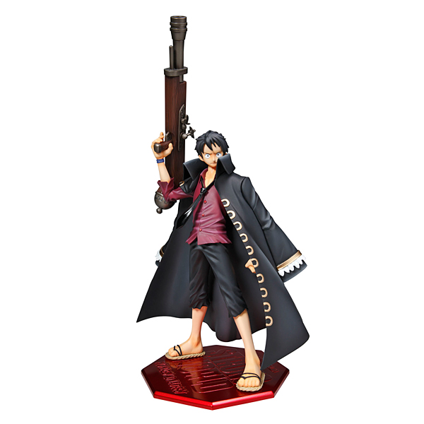 Luffy Strong World ของแท้ JP แมวทอง - POP Megahouse [โมเดลวันพีช]