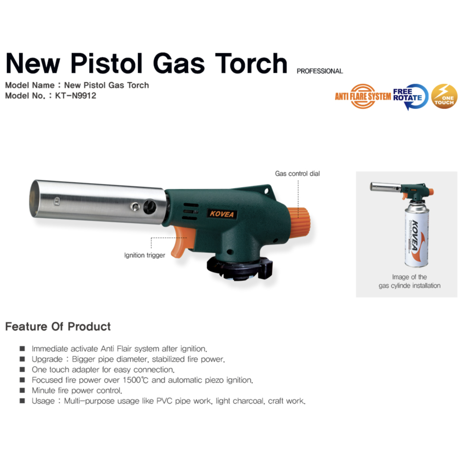 New Pistol Torch