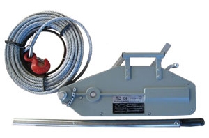 รอกสลิงมือโยก "OMASTAR" WIRE ROPE WINCH 1.6 TON พร้อมสลิง 20 ม.