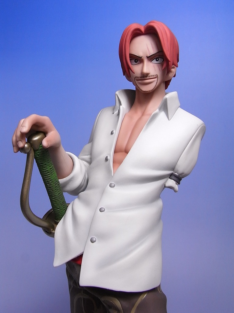 Shanks ของแท้ JP แมวทอง - POP NEO Megahouse [โมเดลวันพีช]