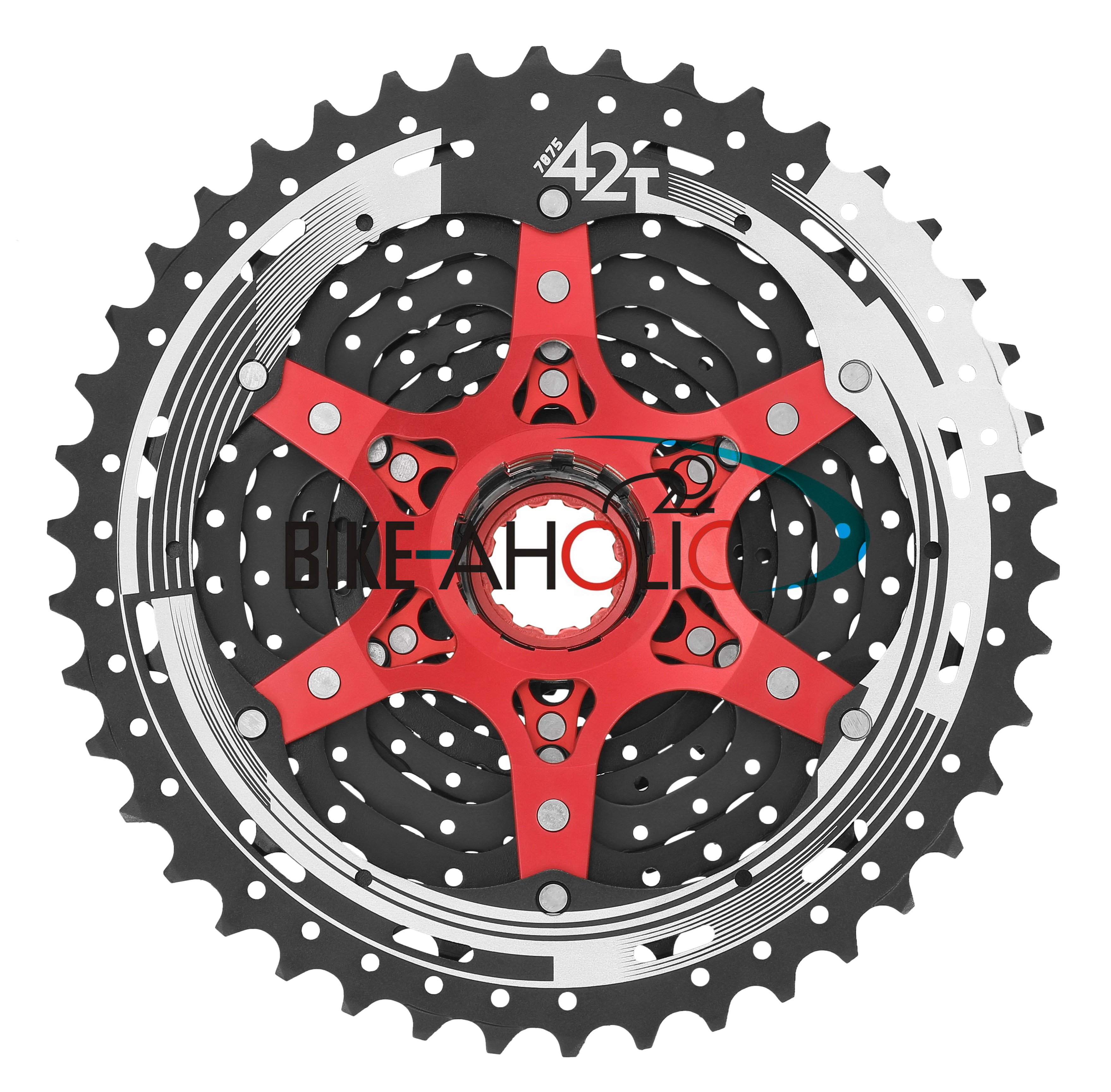เฟืองหลัง SunRace รุ่น CSMX8 11SP 11-42 ฟัน Black Chrome
