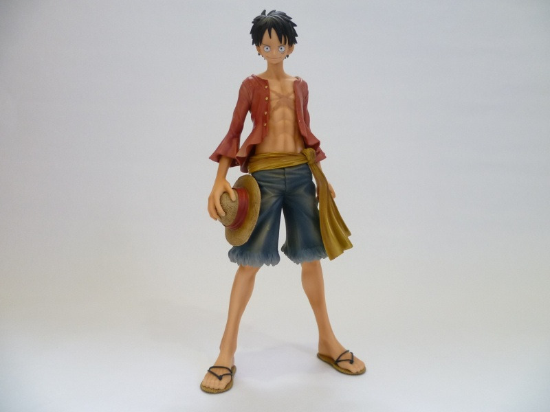 Luffy ของแท้ JP แมวทอง - Master Stars Piece Banpresto [โมเดลวันพีช]