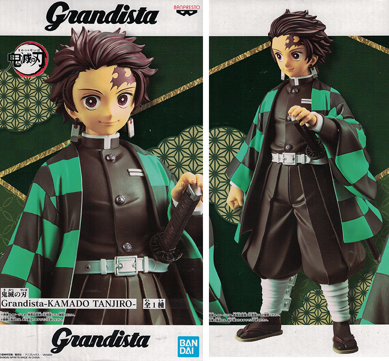 Tanjiro ของแท้ JP - Grandista Banpresto [โมเดล Demon Slayer]