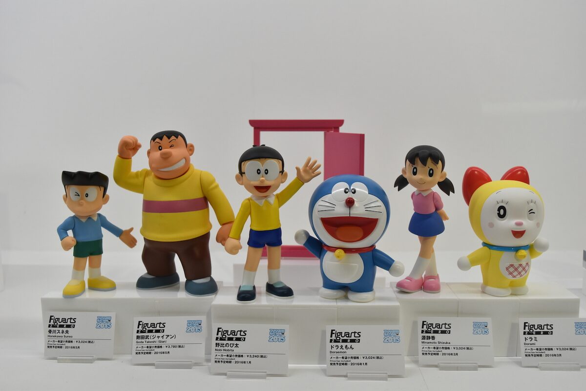 Doraemon & Friend Set ของแท้ JP - Figuarts Zero Bandai [โมเดล Doraemon] (6 ตัว)