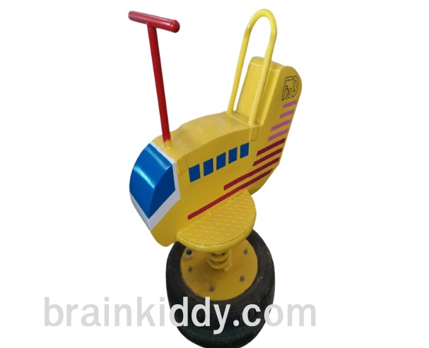 สปริงโยกเครื่องบิน, เครื่องเล่นสนามกลางแจ้ง , เครื่องเล่นสนามแบบเหล็ก,ชิงช้า,สไลเดอร์,โยกเยกเหล็ก, ม้าหมุน, OutdoorPlayground, ราคาโรงงาน ขนาด 45x70x70 ซม.