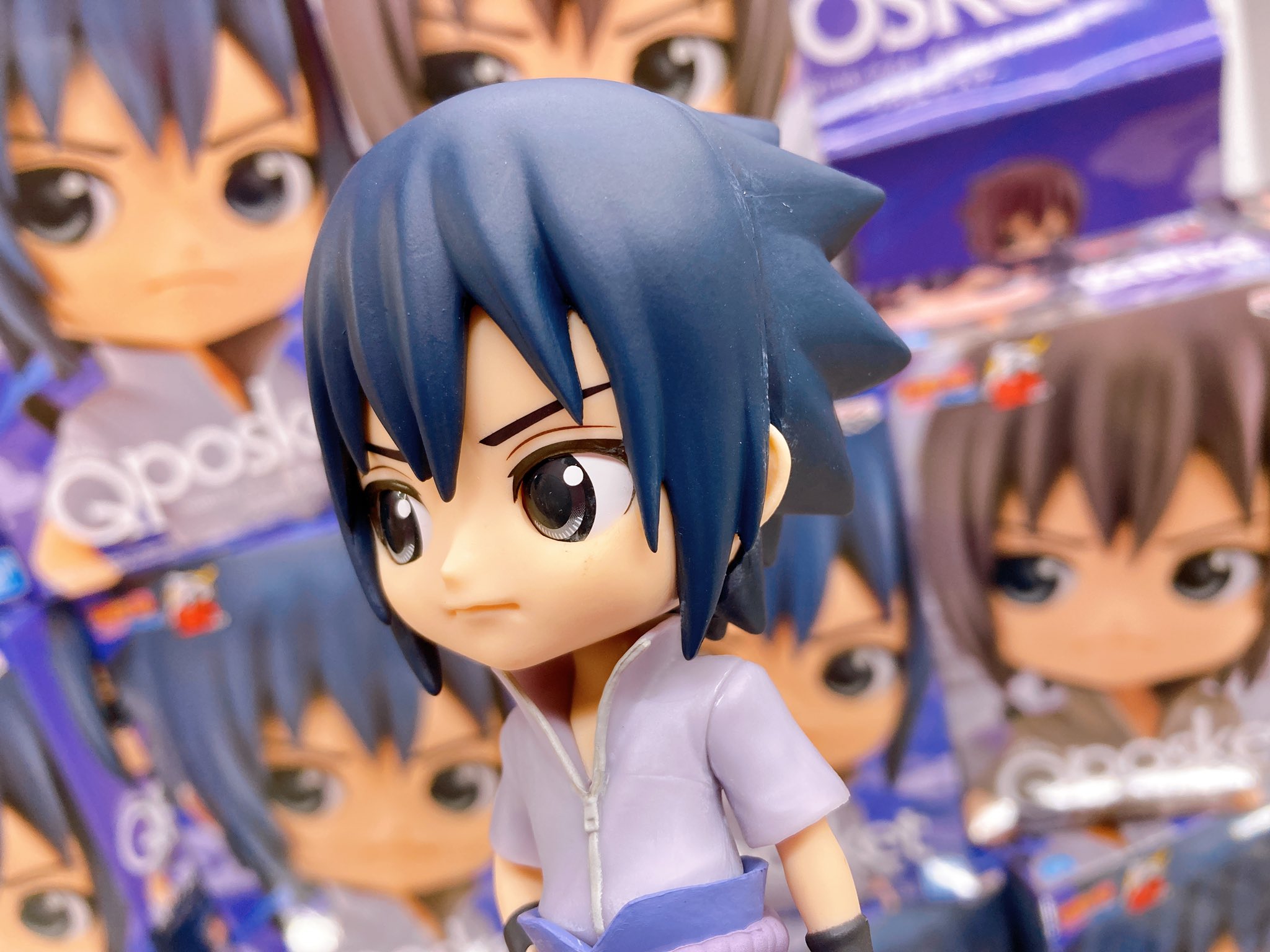 Sasuke ของแท้ JP - Q Posket Banpresto [โมเดลนารูโตะ]