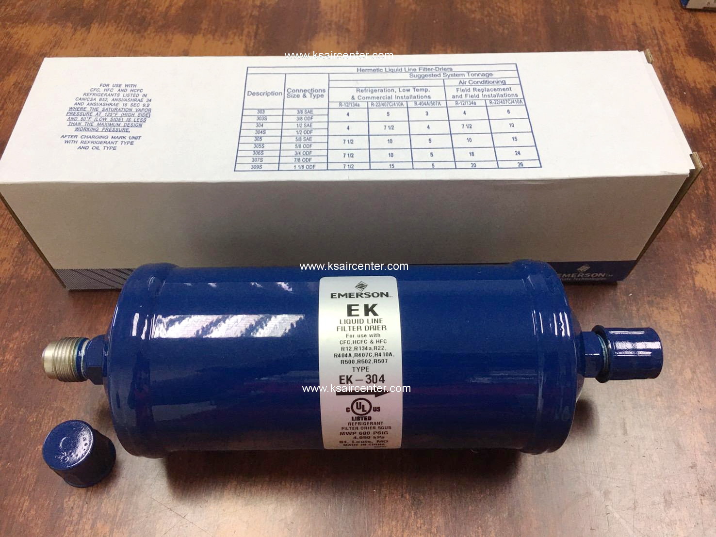 ไดเออร์ EMERSON (COPELAND) ขนาด 1/2 แบบแฟร์(รหัสสินค้า 026024)