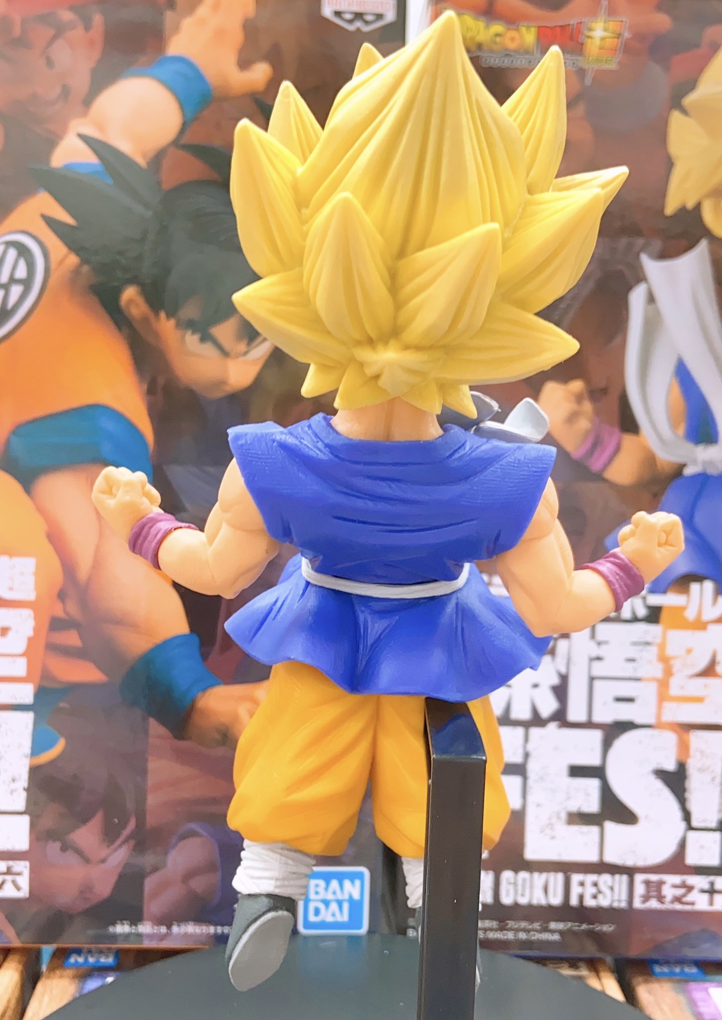 Goku Super Saiyan 2 ของแท้ JP แมวทอง - FES!! Banpresto [โมเดลดราก้อนบอล]