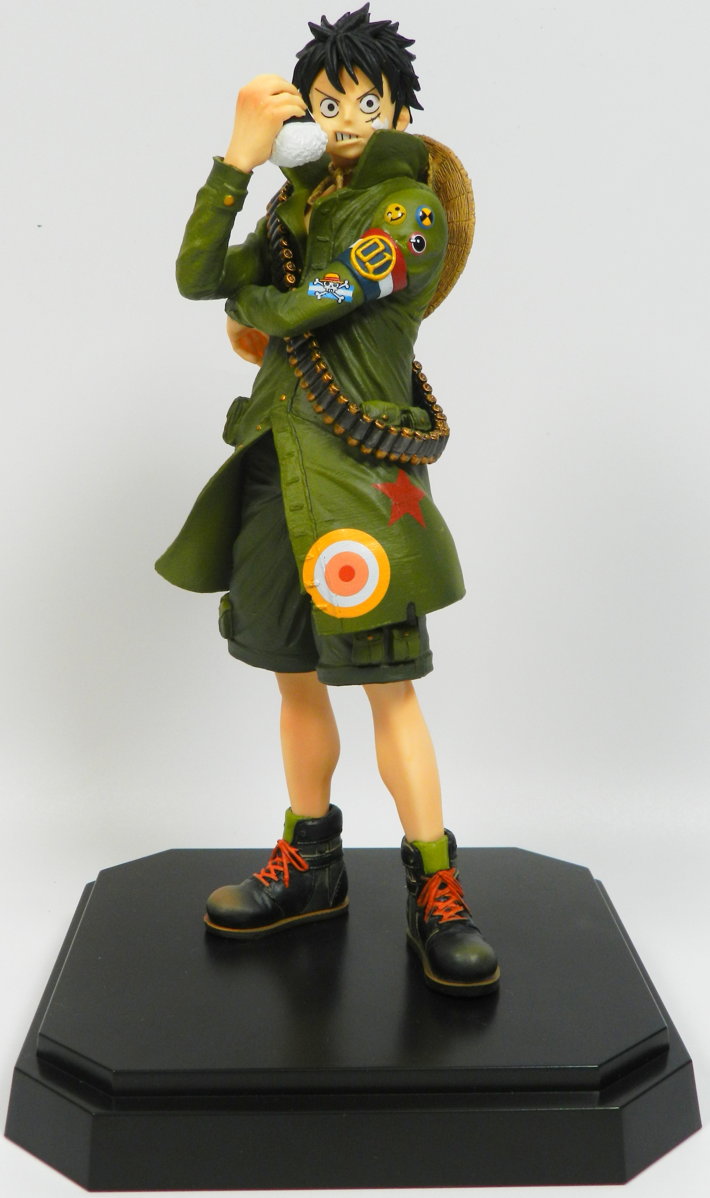 Luffy Military Style ของแท้ JP แมวทอง - Ichiban Kuji Banpresto [โมเดลวันพีช]