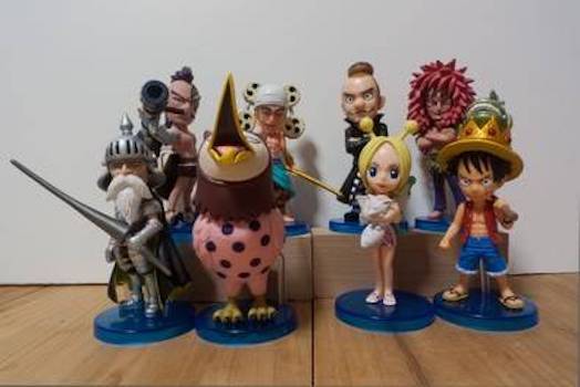 Gan Fall & Pierre ของแท้ JP แมวทอง - WCF Banpresto [โมเดลวันพีช] (2 ตัว)