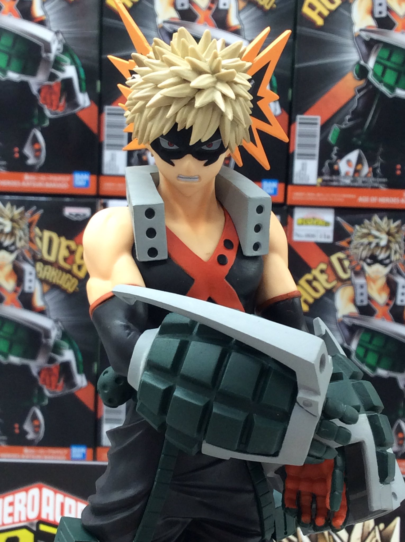 Bakugo ของแท้ JP - Age of Heroes Banpresto [โมเดล My Hero Academia]