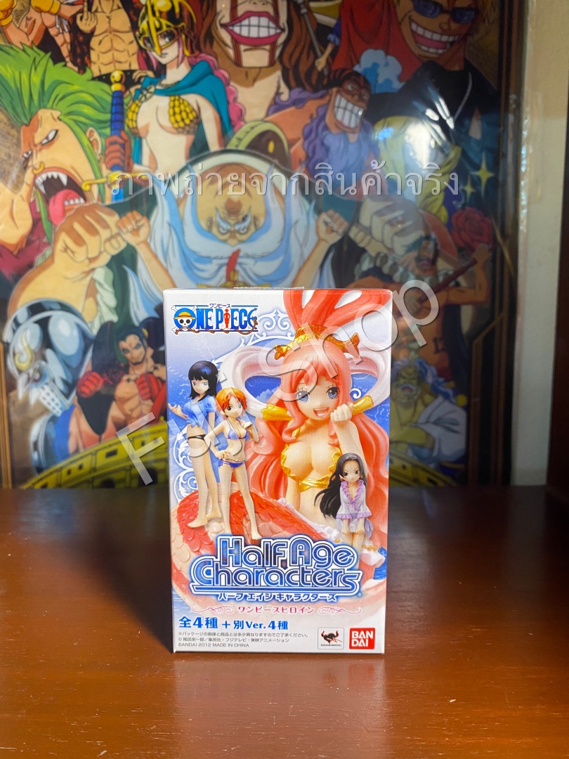 Nami Extra Version ของแท้ JP แมวทอง - Half Age Characters Bandai [โมเดลวันพีช]