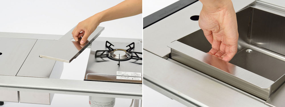 SnowPeak Stainless Box Half Unit CK-025