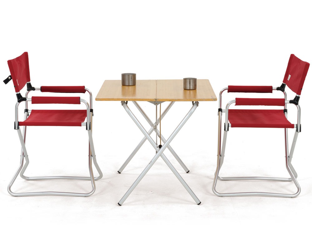 SnowPeak FD Chair Wide Red LV-077RD