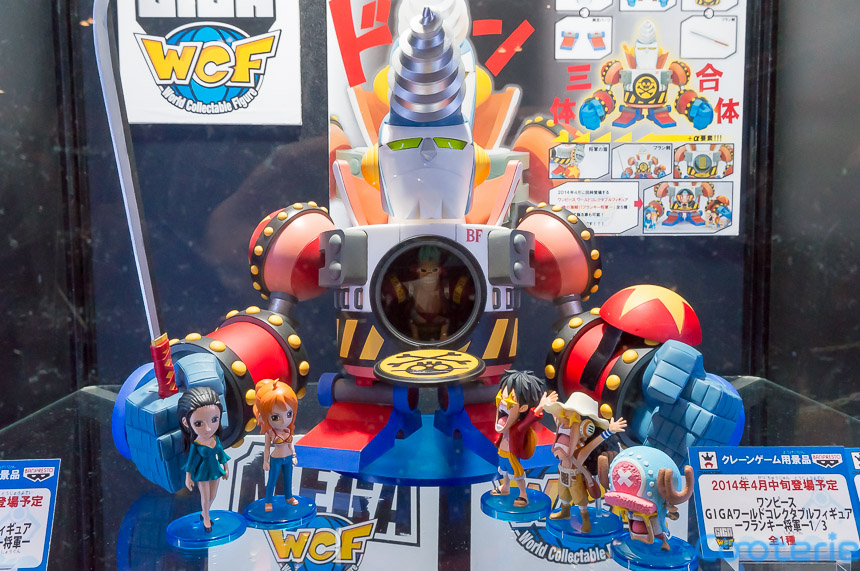 Franky ของแท้ JP แมวทอง - WCF Giga Banpresto [โมเดลวันพีช]